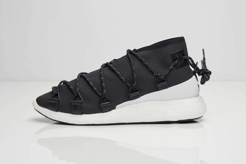 Y-3 Cross Lace Run Black/White