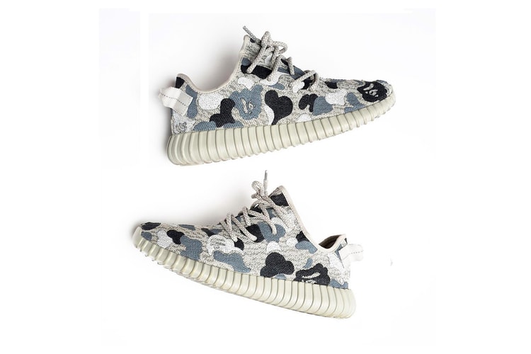 YEEZY BOOST 350「BAPE CAMO」客製版本