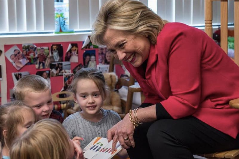 90 萬小朋友票選 Hillary Clinton 成為下任美國總統