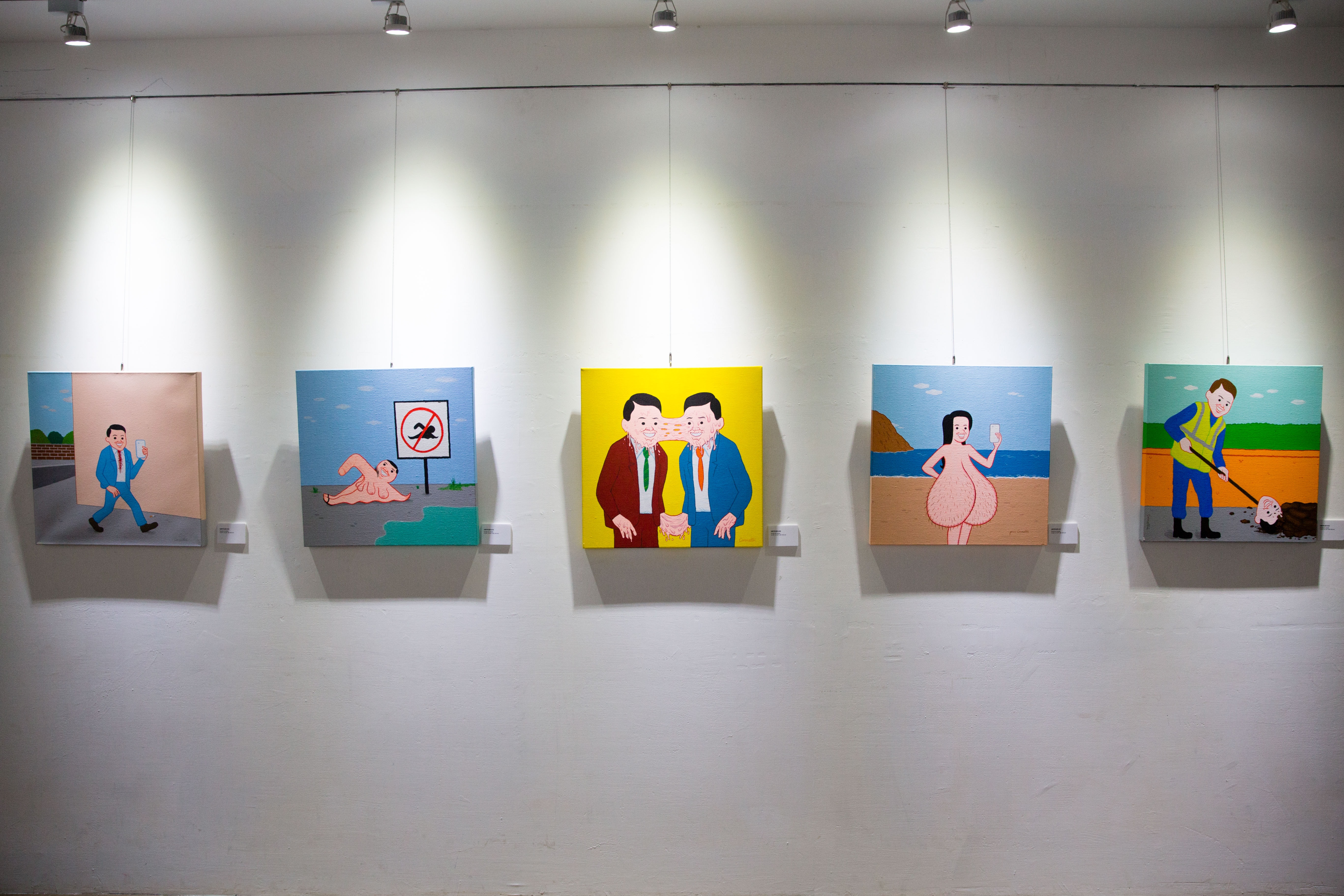 Joan Cornellà interview at Joan Cornellà: A Solo Exhibition Taipei opening event