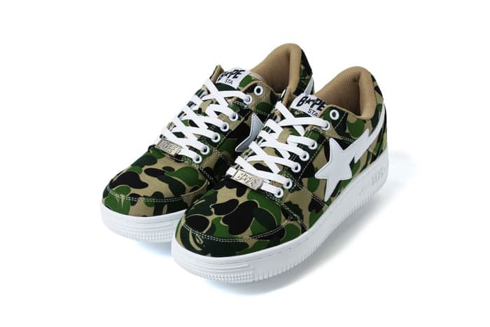 A Bathing Ape Bapesta “ABC Camo”