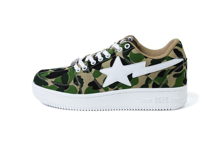 A Bathing Ape Bapesta “ABC Camo”