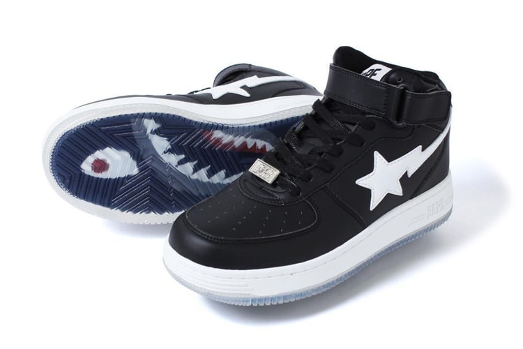 BAPE 全新鯊魚鞋底 BAPESTA MID 及同主題系列鞋款
