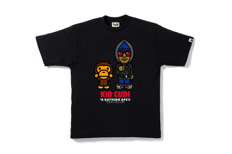 A Bathing Ape x Kid Cudi、Travis Scott & Big Sean 聯名限量 T-Shirt 系列