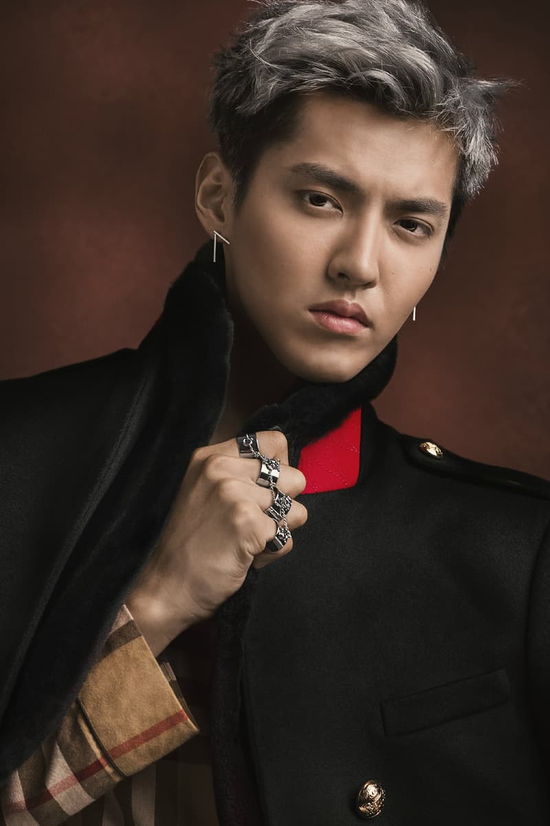 Burberry x Kris Wu "The Kris Wu Edit" Editorial