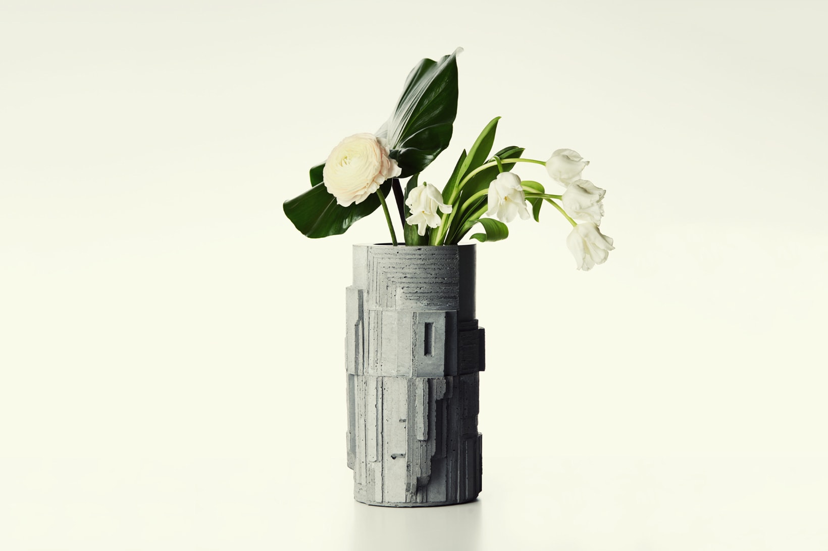 Larose Paris David Umemoto Limited Concrete Vases