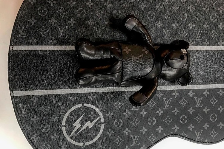 Kim Jones 曝光 Louis Vuitton x fragment design 聯名吉他包