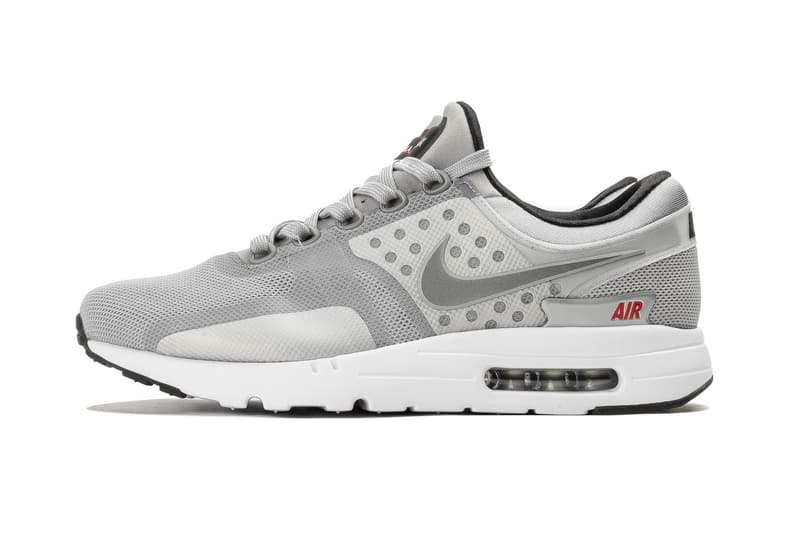 Nike Metallic Silver Air Max Zero Quickstrike