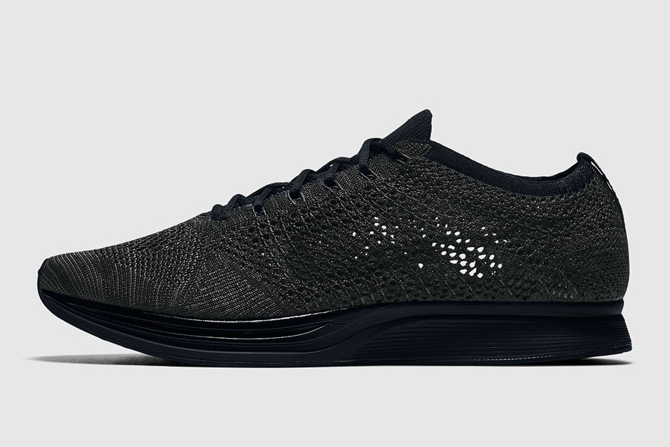 Nike Flyknit Racer "Triple Black" Official Images