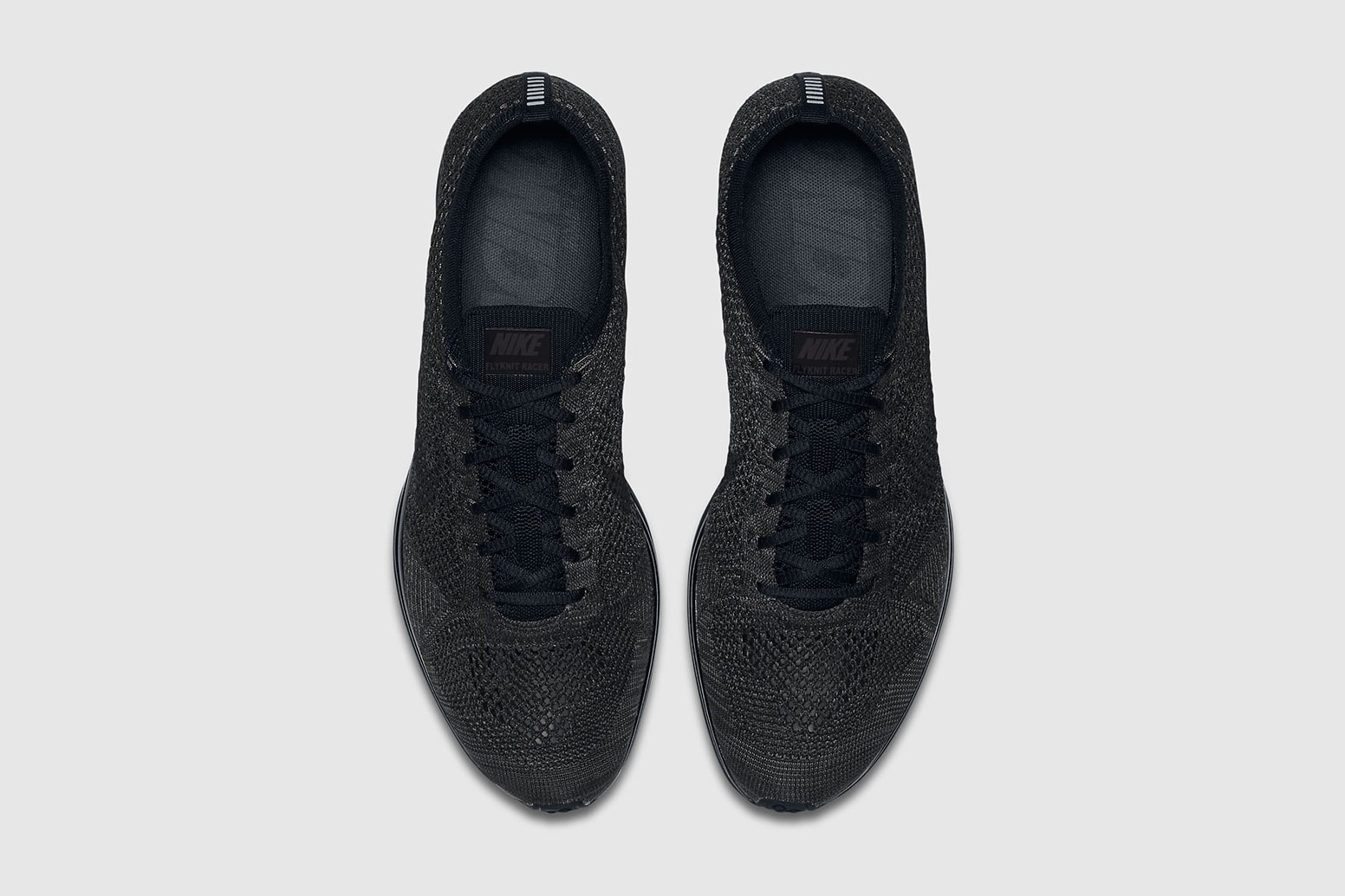 Nike Flyknit Racer "Triple Black" Official Images