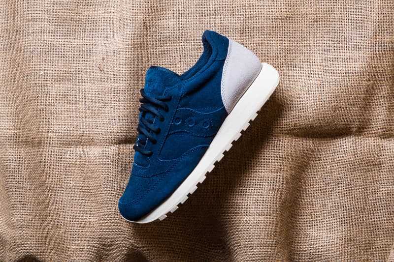 saucony jazz original fleece navy and cream