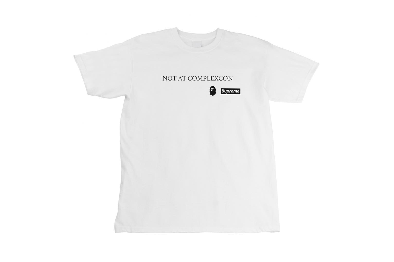 ShirtNYC ComplexCon T-Shirts BAPE Supreme