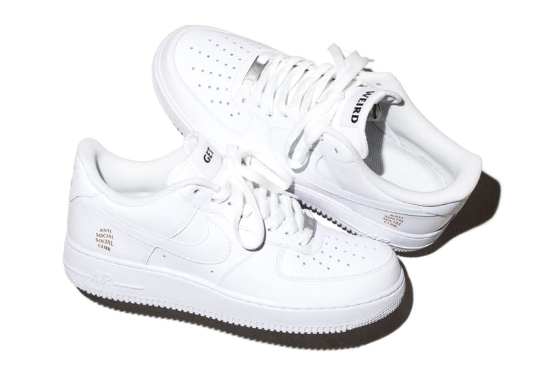 Anti Social Social Club x Nike 聯名 Air Force 1 正式發佈
