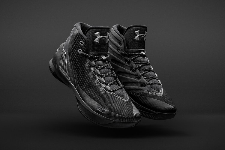Under Armour Curry 3 全新配色設計「Trifecta Black」