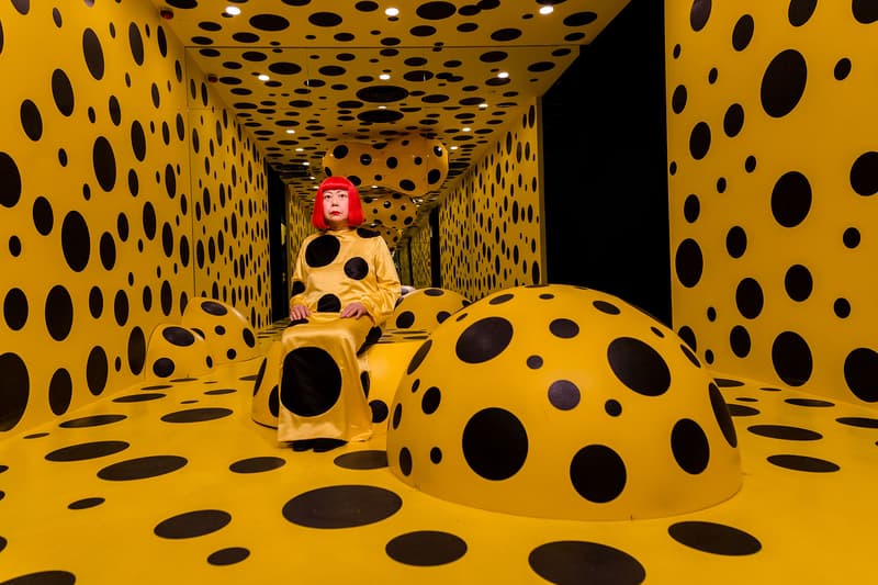 Yayoi Kusama in Madame Tussauds Hong Kong