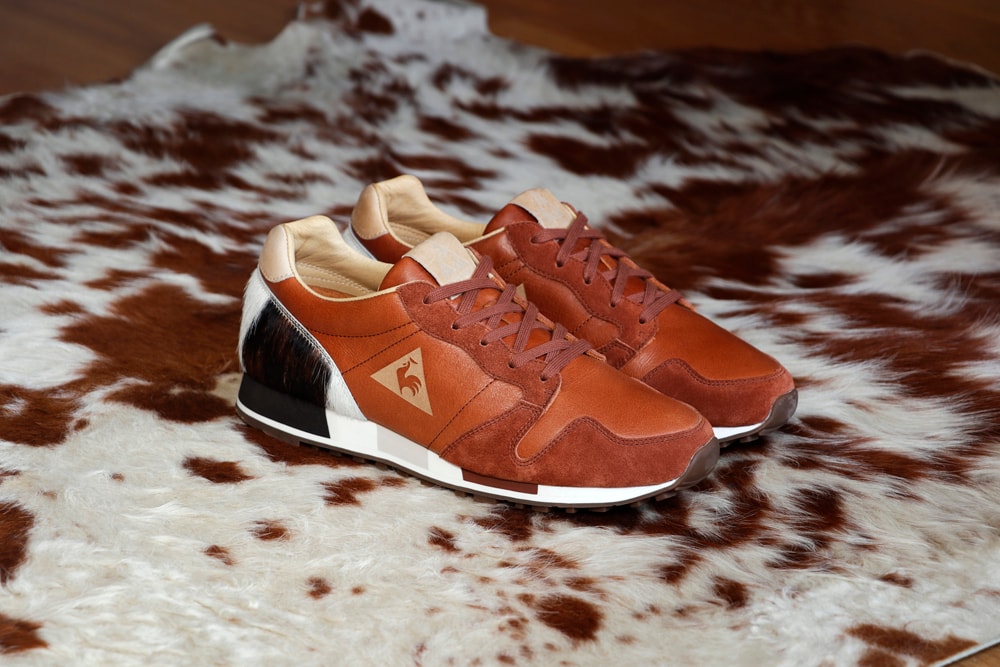 le coq sportif collaborates with Starcow for their new sneaker OMEGA