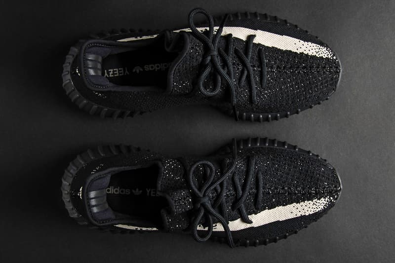 adidas Originals YEEZY BOOST 350 V2 “Black/White” Release Info