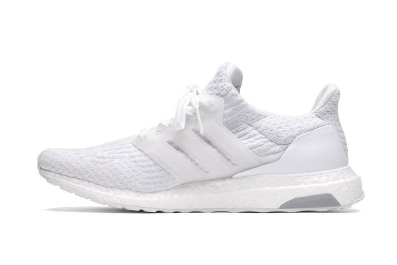 adidas UltraBOOST 3.0 "Triple White" Restocked