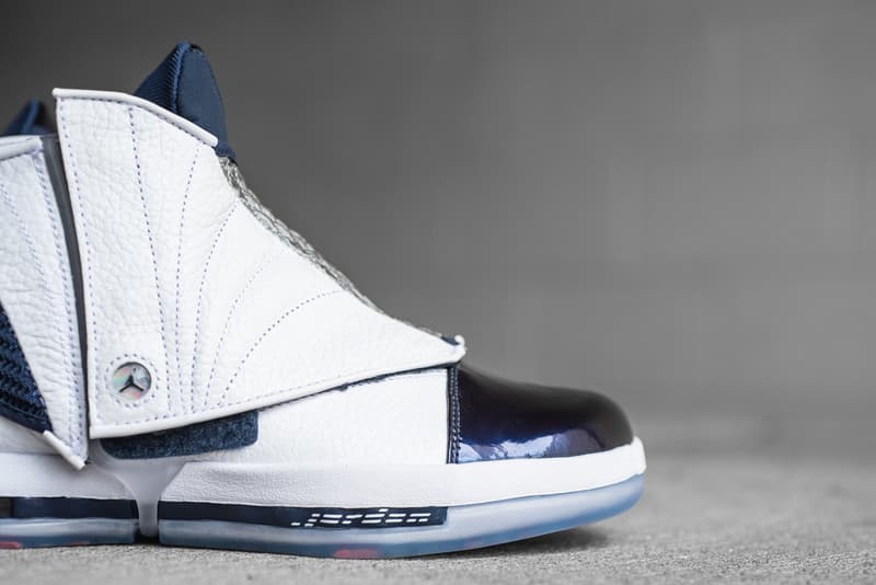 Air Jordan 16 Retro "Midnight Navy" Closer Look