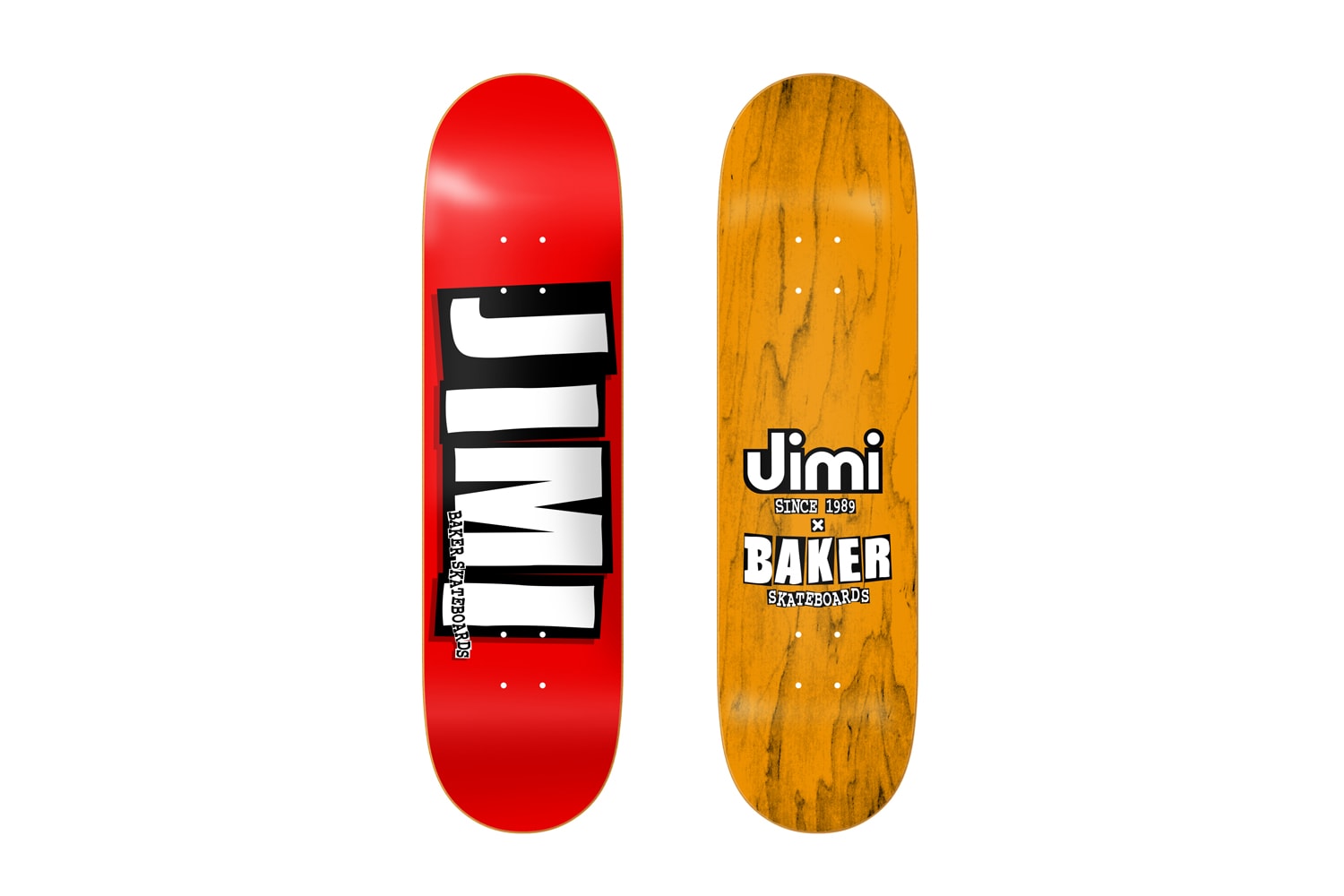 Baker Skateboards and Jimi Skate Shop collaborate for new skateboard