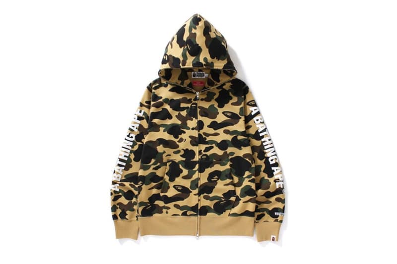 BAPE WINDSTOPPER Camo Hoodie, Jacket & Sweatpants