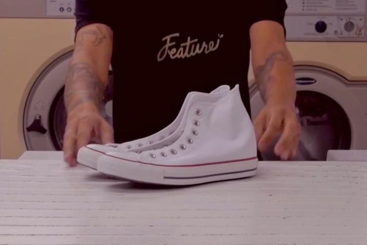 Feature 推出清洗全白 Converse Chuck Taylor All Star 教程影片