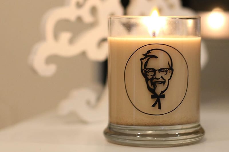 KFC 推出限量版香氛蠟燭