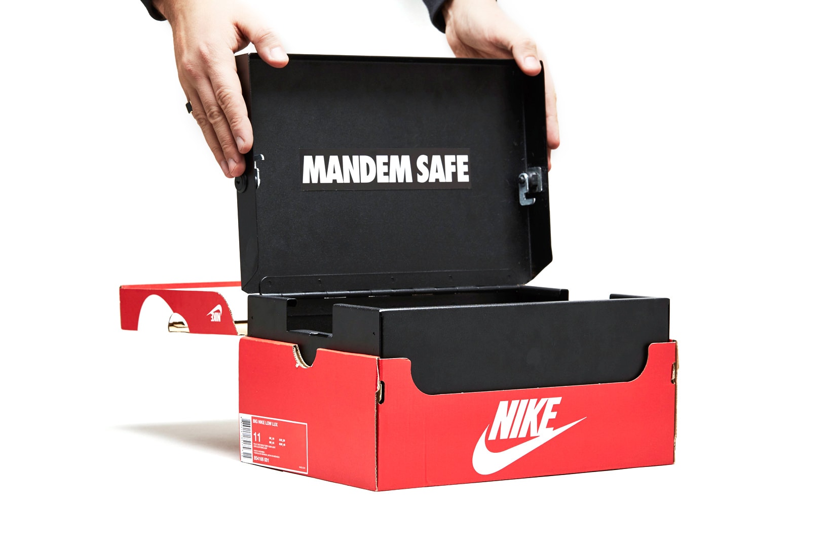 the mandem safe shoe box launch