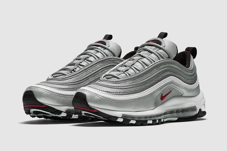 Nike Air Max 97 OG「Silver Bullet」元年復刻配色官方圖片釋出