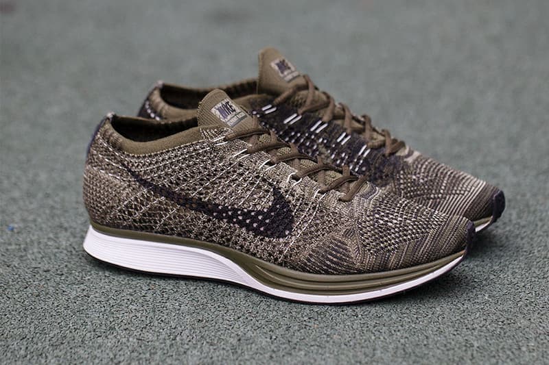 Nike Flyknit Racer “Rough Green” Closer Look