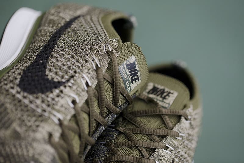 Nike Flyknit Racer “Rough Green” Closer Look