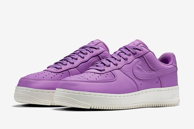 紫色星塵 — NikeLab Air Force 1 Low「Purple Stardust」配色設計