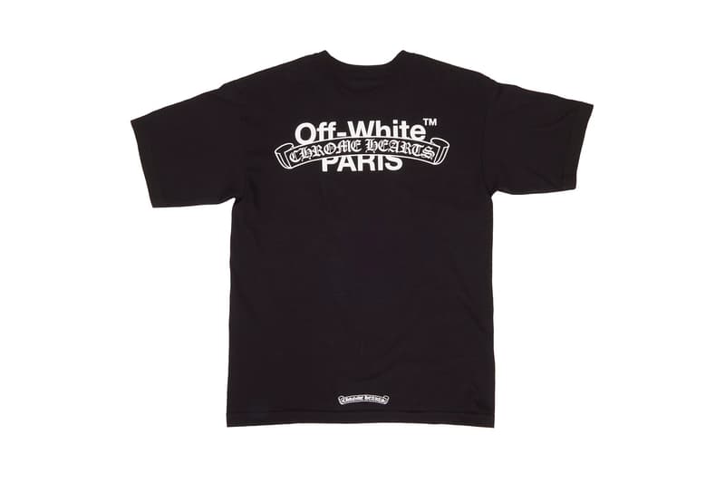 OFF-WHITE x Chrome Hearts Limited Edition T-Shirts