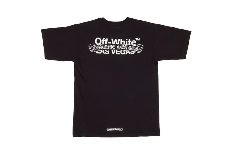 OFF-WHITE x Chrome Hearts Limited Edition T-Shirts