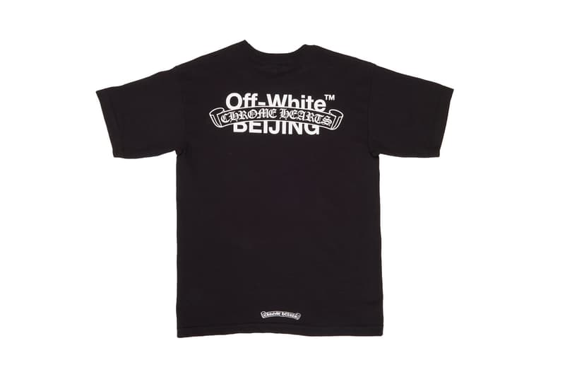 OFF-WHITE x Chrome Hearts Limited Edition T-Shirts