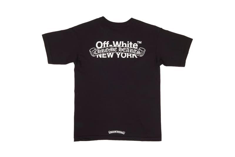 OFF-WHITE x Chrome Hearts Limited Edition T-Shirts