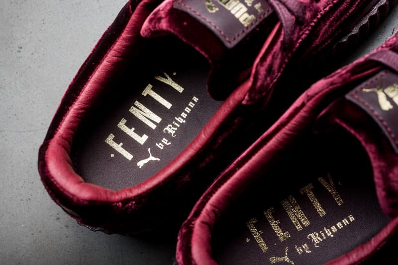 Rihanna x PUMA Velvet Fenty Creeper Closer Look