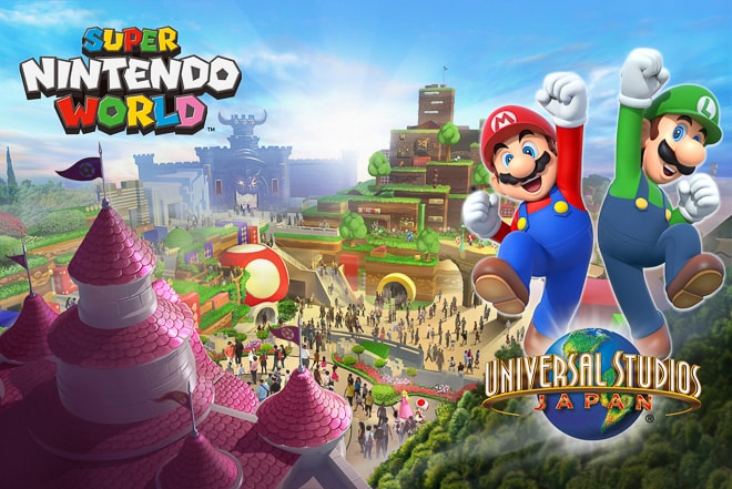 Nintendo's first Universal Studios park attraction is called Super Nintendo World