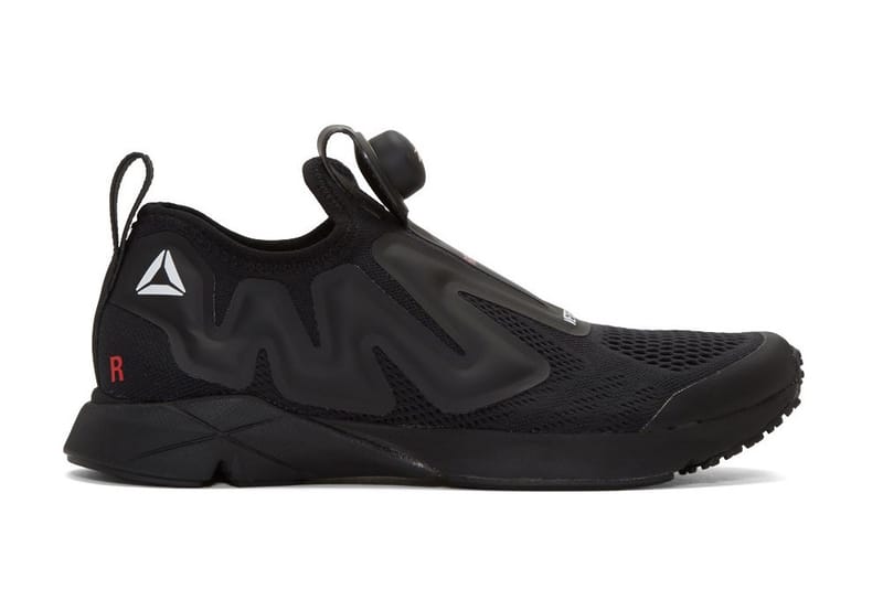 Vetements x Reebok 聯名 Pump Supreme 全黑配色