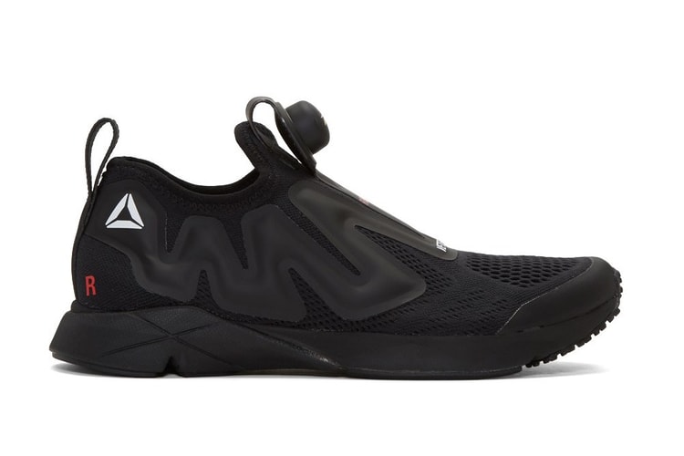 Vetements x Reebok 聯名 Pump Supreme 全黑配色