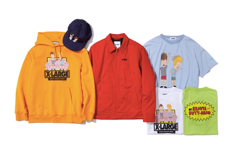X-LARGE x《Beavis and Butt-Head》聯名系列