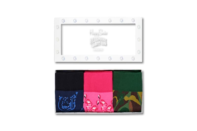 Billionaire Boys Club Happy Socks 2017 Spring/Summer