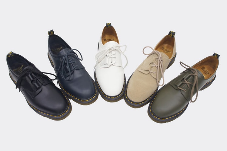 Engineered Garments x Dr.Martens 聯名「1461」鞋履系列