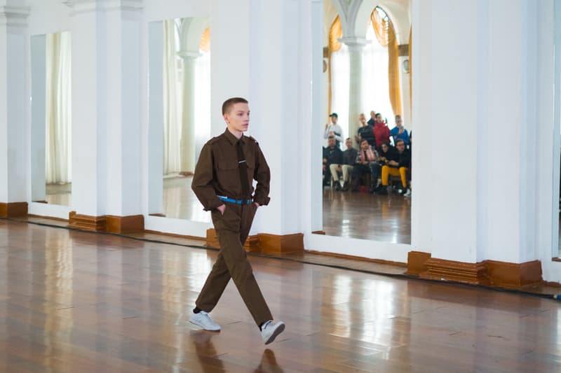 Gosha Rubchinskiy 2017 Fall/Winter Runway Show