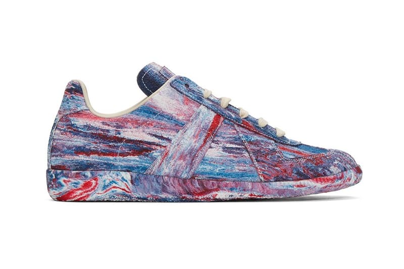 Maison Margiela Multicolor Tie-Dye Replica Sneakers