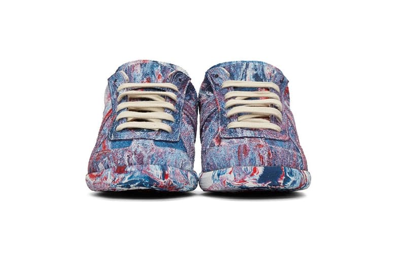 Maison Margiela Multicolor Tie-Dye Replica Sneakers