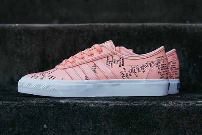 近賞 Mark Gonzales x adidas Skateboarding 全新聯名 Adi-Ease「Coral」鞋款