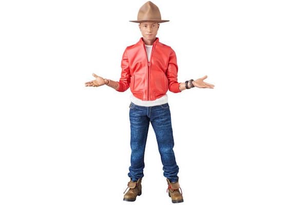 Medicom Toy Pharrell Williams RAH Action Figure