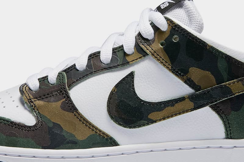 Nike SB Dunk Low Pro "Camo Green"