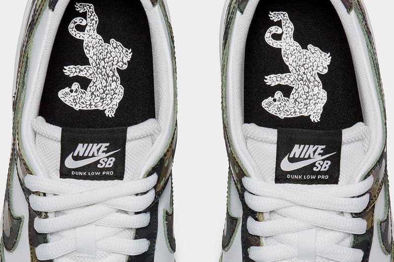 Nike SB Dunk Low Pro "Camo Green"